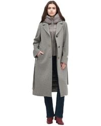 White Wise - Single-Breasted Coats - Lyst