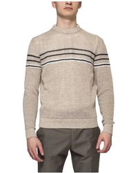 Peserico - Round-Neck Knitwear - Lyst