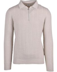 Eleventy - Truien & Vesten ,Kasjmier Maglia Full Zip Collo - Lyst