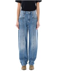 Isabel Marant - Isabel marant étoile - jeans > loose-fit jeans - Lyst