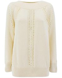 Ermanno Scervino - Pullover mit Rundhalsausschnitt - Lyst
