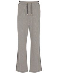Balmain - Pantalones De Chándal Con Monograma En Jacquard - Lyst