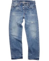 Acne Studios Regular Fit Jeans - - Heren - Blauw