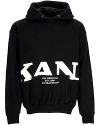 Karlkani - Retro schwarzer hoodie streetwear - Lyst