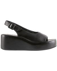 Högl - Schwarze flache sandalen loulou stil - Lyst