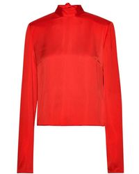 ROTATE BIRGER CHRISTENSEN - Long Sleeve Tops - Lyst