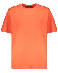 Herno - Tops ,Oranje ,T-Shirts - Lyst