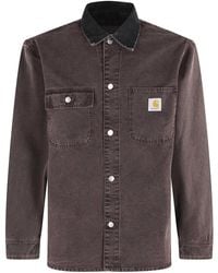 Carhartt - Jassen ,Bruin ,Katoen Mitch Shirt Jacket - Lyst