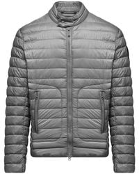 Bomboogie - High-Density Nylon Down Jacket Met Hoge Kraag - Lyst