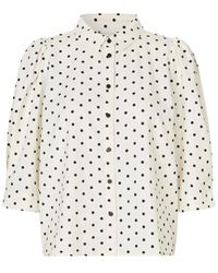 Lolly's Laundry - Overhemden ,Wit ,Elliell Shirt Ls - Lyst