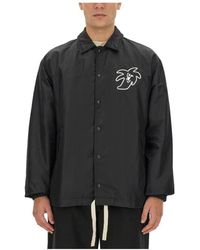 Palm Angels - Jassen ,Zwart ,Hunter Shirt Jacket - Lyst