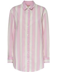 MC2 Saint Barth - Overhemden ,Roze ,Katoen Brigitte Shirt - Lyst