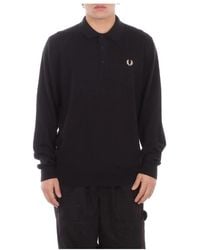 Fred Perry - Round-Neck Knitwear - Lyst
