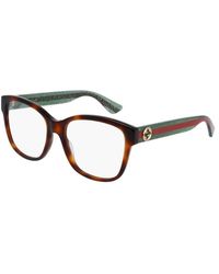 Gucci - Eckige Brille - Lyst