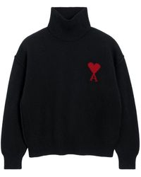 Ami Paris - Turtlenecks - Lyst