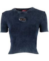 DIESEL - Round-Neck Knitwear - Lyst