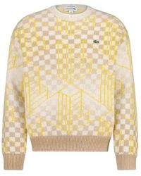 Lacoste - Knitwear > round-neck knitwear - Lyst