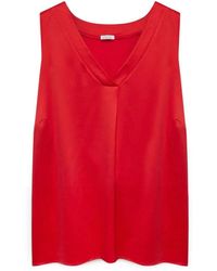 FIORELLA RUBINO - Sleeveless Tops - Lyst