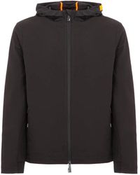 Suns - Jassen ,Zwart ,Katoen Katoenen Parka En Pufferjassen - Lyst