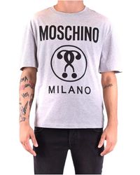 Moschino - Comoda e alla moda maglietta in cotone per - Lyst