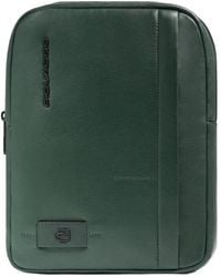 Piquadro - Umhängetasche Für Herren Aus Leder Mit Ipad-Fach, Rfid-Geschützt - Lyst