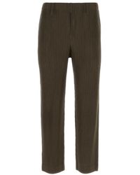 Issey Miyake - Straight Trousers - Lyst