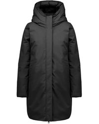 Bomboogie - Waterdichte Twill Parka Met Capuchon - Lyst