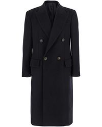 Hevò - Double-Breasted Coats - Lyst