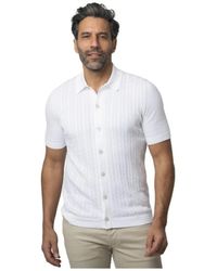Gran Sasso - Korte Mouw Kabel Gebreide Blouse - Lyst