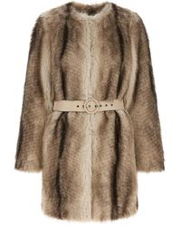 Twinset - Faux Fur & Shearling Jackets - Lyst