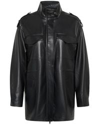 Kaffe - Leather Jackets - Lyst