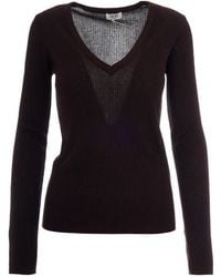 Liu Jo - V-Neck Knitwear - Lyst