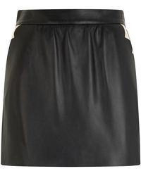 RED Valentino - Leather Skirts - Lyst