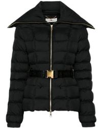 Elisabetta Franchi - Gewatteerd Donsjack - Lyst