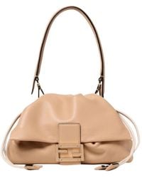 Fendi - Weiche Leder-Schultertasche - Lyst