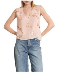 Kaos - Sleeveless Tops - Lyst