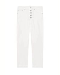 Dondup - Weite Passform Knöchellänge Blaue Jeans - Lyst