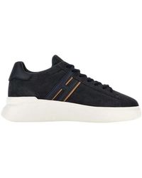 Hogan - Schoenen ,Blauw ,Leer H580 Allacciato H Profilo - Lyst