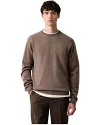 Lindbergh - Strickpullover Mit Rundhalsausschnitt - Lyst