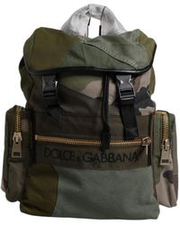 Dolce & Gabbana - Zaino Militare In Canvas - Lyst