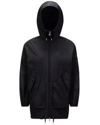 Moncler - Jassen ,Zwart ,Polyester Melia Jacket - Lyst