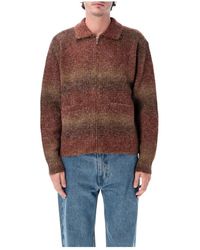 Obey - Truien & Vesten ,Veelkleurig ,Wol Anton Gradient Cardigan - Lyst