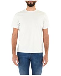 Herno - Herren T-Shirt aus Stretch-Baumwolle - Lyst