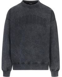 DSquared² - Grafiet Katoenen Sweatshirt - Lyst