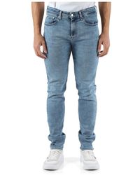 Calvin Klein - Skinny fit fünf-pocket-jeans - Lyst