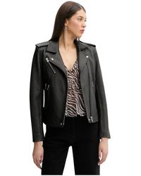 IRO - Newhan Leren Jas - Lyst