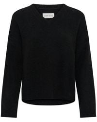 Part Two - Truien & Vesten ,Zwart ,V-Hals Gebreid - Lyst