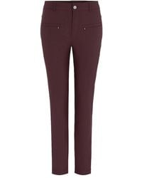 Cro - Broeken ,Bruin ,Leer Slim-Fit Broeken - Lyst