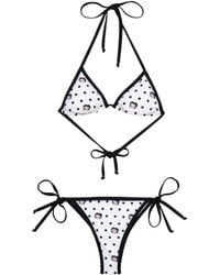 Gcds - Badmode ,Wit ,Polyester Betty Boop Bikini - Lyst