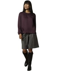 Kocca - Overhemden ,Paars ,Elegante Blouse Met Lange Mouwen - Lyst